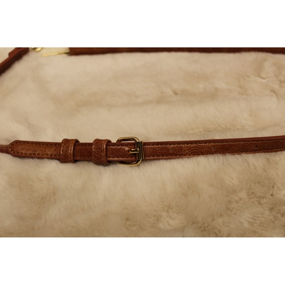 Betsey Johnson Studded Bow Crossbody Wallet Purse NWT Brown - Picture 7 of 13